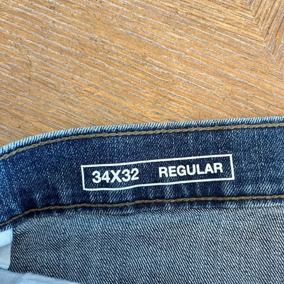 Sonoma Goods For Life Jeans Mens 34x32 Regular Fit Blue Stretch Denim - Picture 5 of 9